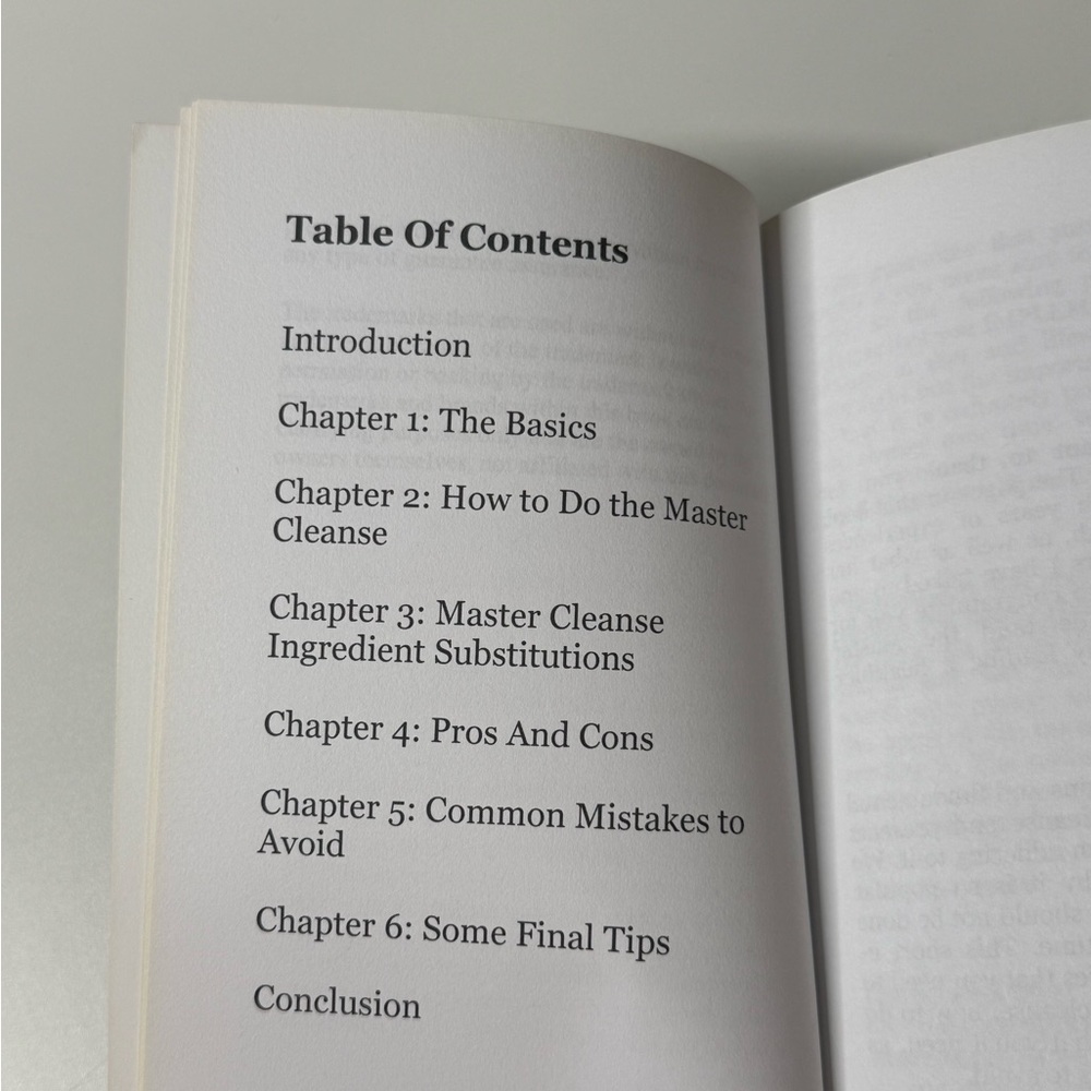 Master Cleanse Diet Guide Book - Picture 3 of 3